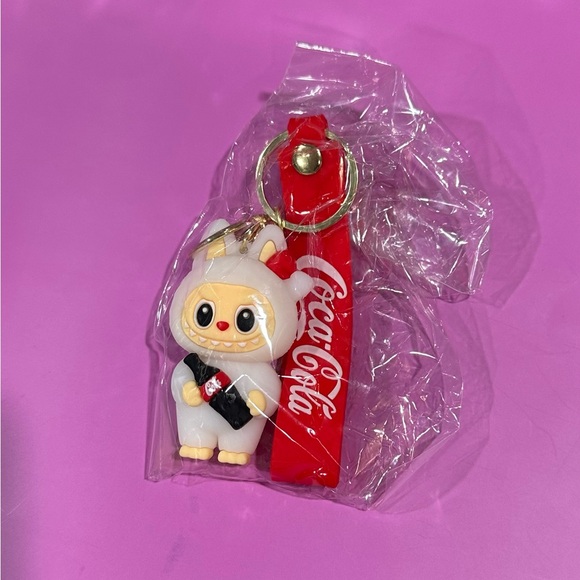 Plastic Labubu Bag filled with 10 Key Chains - Picture 8 of 16